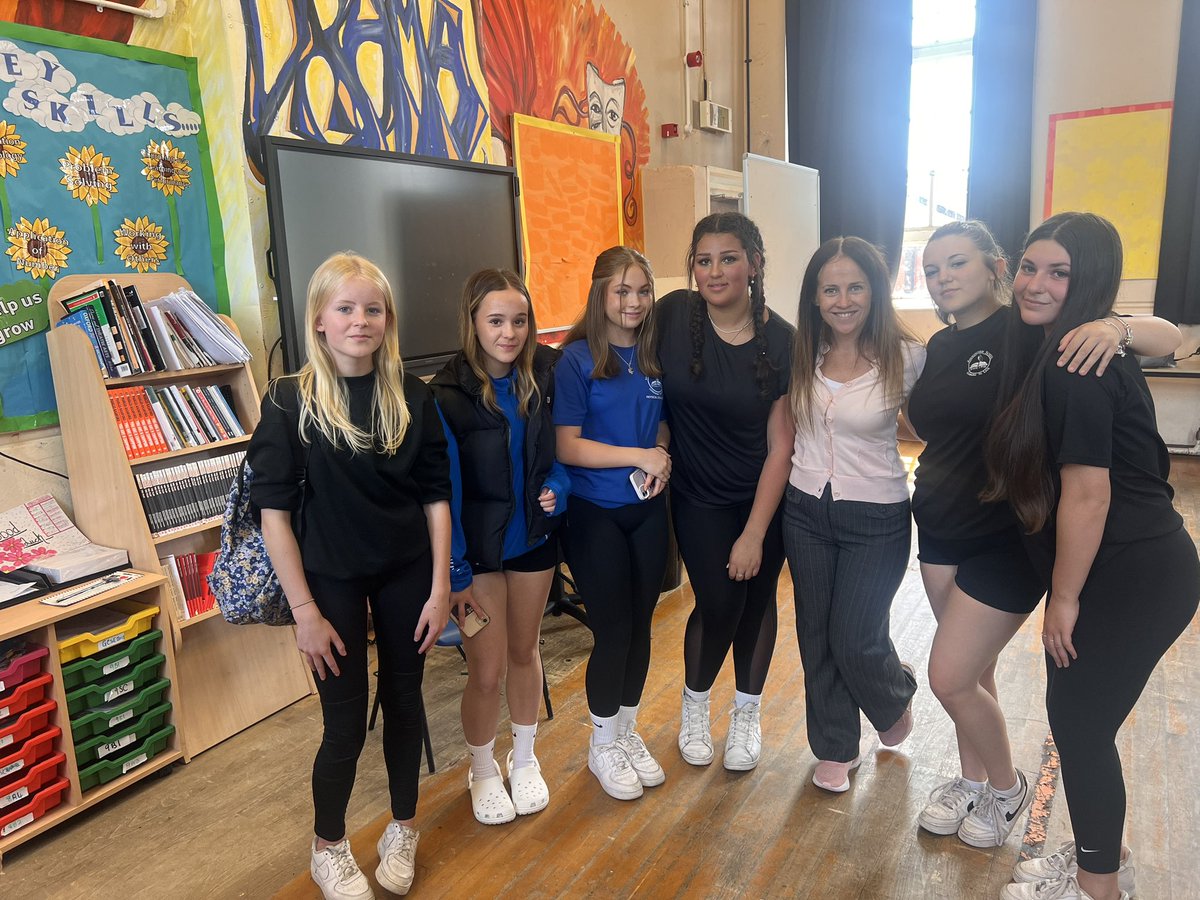 AbersychPerform's tweet photo. Taught most of the year 10 pupils when they were in year 5/6 as part of a cluster project. They’re determined - along with the other year groups - to make me emotional this week or next week. https://t.co/7vwVogekhL
