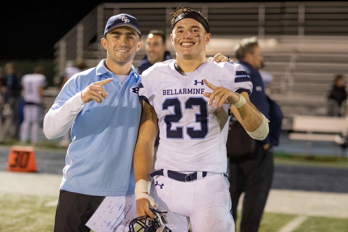 Coach Ronald (@brennanronald7) on Twitter photo Had privilege of coaching <a href="/bpfaff23/">Ben Pfaff</a> 4 years at BCP. I recall telling <a href="/joegigs36/">Joe Gigantino III</a> after his 1st frosh practice heβs going to be special π
A CCS/NorCal Title, 3002 yards & 36 varsity TDβs later Benβs earned an opportunity of a lifetime. Canβt wait to support you in the 805! ποΈ Had privilege of coaching <a href="/bpfaff23/">Ben Pfaff</a> 4 years at BCP. I recall telling <a href="/joegigs36/">Joe Gigantino III</a> after his 1st frosh practice heβs going to be special π
A CCS/NorCal Title, 3002 yards & 36 varsity TDβs later Benβs earned an opportunity of a lifetime. Canβt wait to support you in the 805! ποΈ