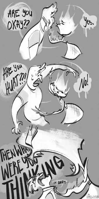 Wade "Ride or Die" Ripple and Ember "Stressed 24/7" Lumen everybody. Whatta couple 👏

#Elemental #elementalfanart #ElementalWade #ElementalEmber 