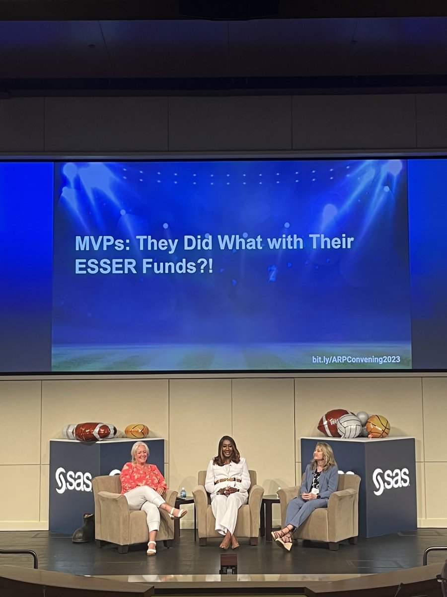 We have a terrific lineup of panelists today talking about their strategic use of ESSER funds. Thanks to Barbara Lee, Jones Co. Schools, Dr. Elizabeth Curry, <a href="/AC_Schools/">Alexander Co Schools</a>, and Julie Taylor, from Ashe County Schools for sharing! #ARPCountdown