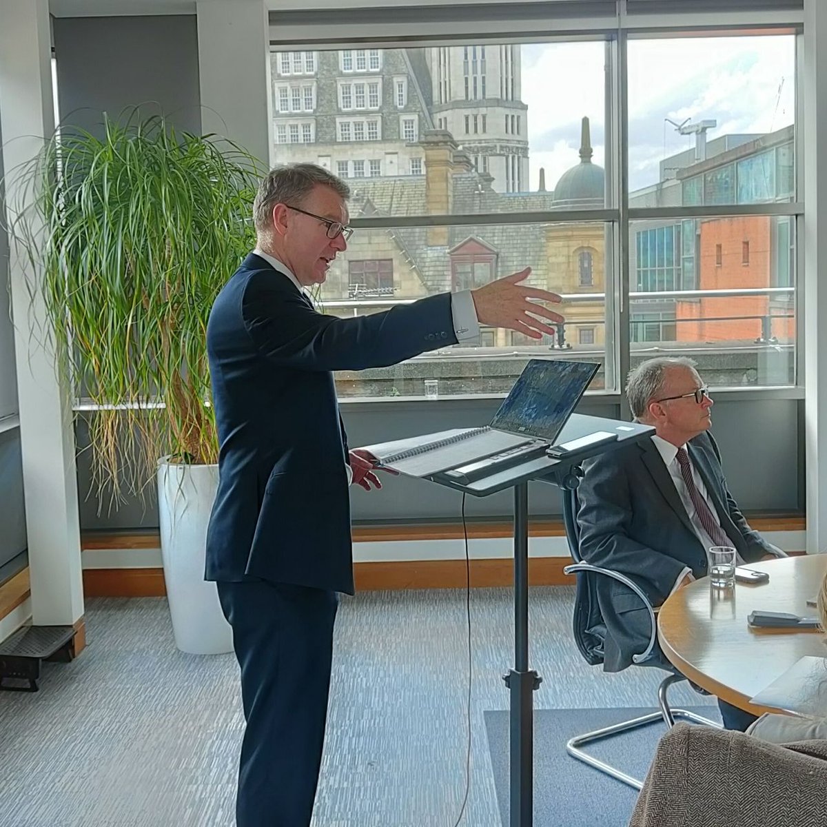 PotterReesDolan's tweet photo. Richard Edwards speaking today at the 'Improving Outcomes for the Homeless' Seminar @ExchangeC 
about his interesting case involving a vulnerable client and how the courts approach management of #homelessness #legal #socialwork https://t.co/ZYoTQ90bBP