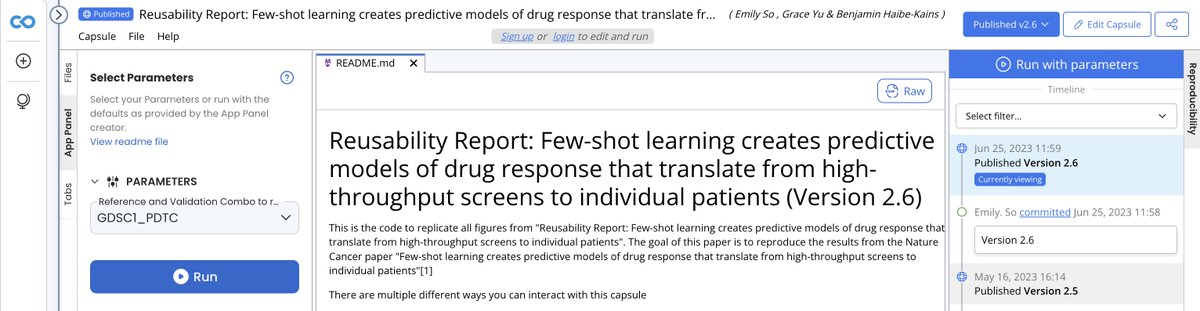 Following the #OpenScience principles, we shared the code on @GitHub
github.com/bhklab/TCRP_Re… data + code + software environment available on <a href="/CodeOceanHQ/">Code Ocean</a>
codeocean.com/capsule/841171…