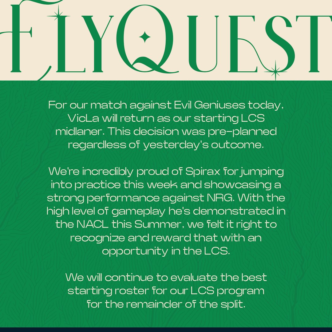 FlyQuest tweet media