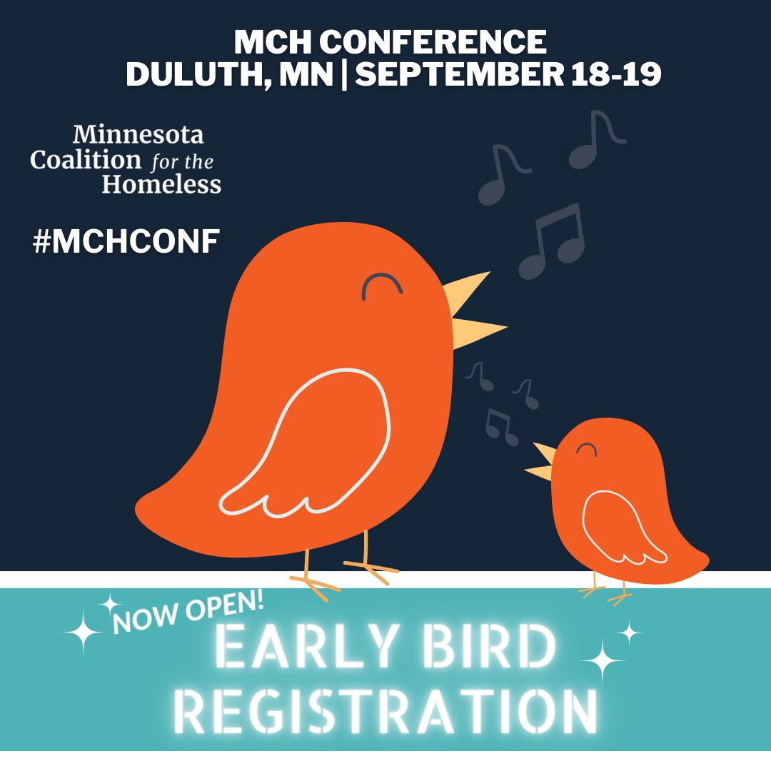 🐦Our Early Bird #MCHConf registration is open! This is the best rate available for non-members, and the second-best rate after our Super Saver promotion last month for #MCHMembers.  Register today! bit.ly/mchearlybird23