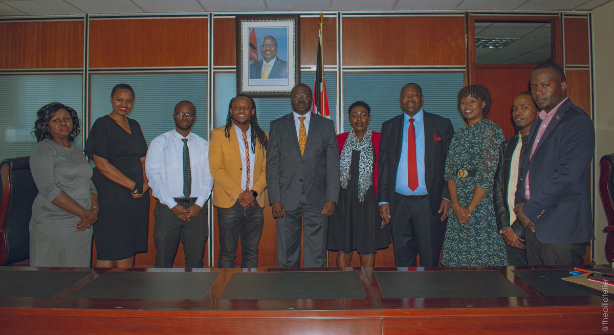 AgrohubExpo's tweet photo. Members of the Alternatives Inter-County Young Entrepreneurs and Professionals Association and Mimi na Wewe Youth Sacco, yesterday paid a courtesy visit to the Cabinet Secretary, Ministry of Cooperatives and Micro, Small and Medium Enterprises Development, Mr. Simon Chelugui. https://t.co/3aVykJdJOF