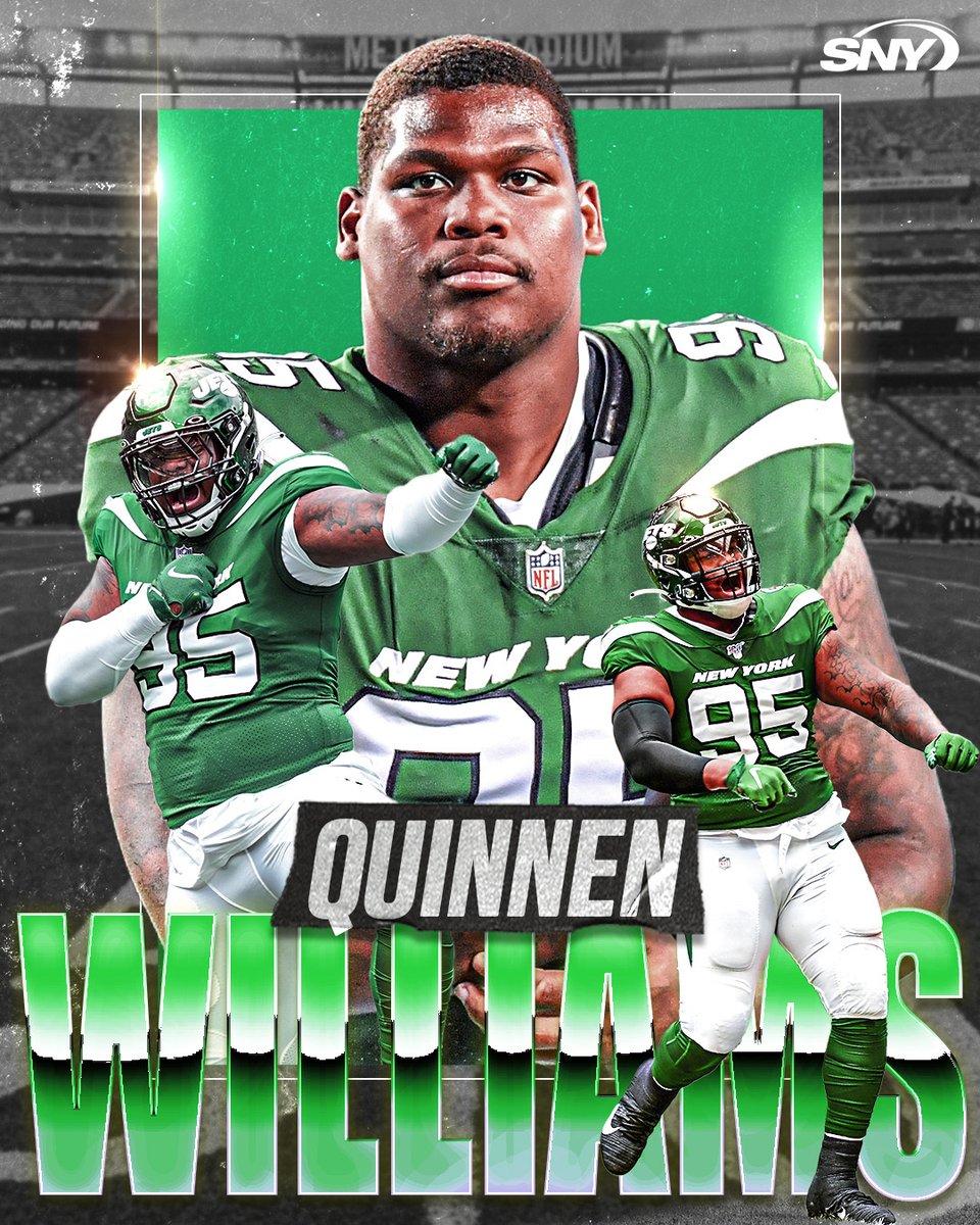 QUINNEN GETS PAID 💰💰

The Jets and Quinnen Williams have agreed to a four-year, $96 million deal with $66 million guaranteed