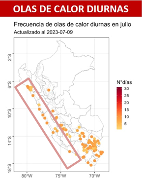 climatologa's tweet photo. Continua #calentamiento progresivo #TSM en el #pacifico #ecuatorial y persistencia #nucleos #calidos región Niño 1+2.
La presencia #NiñoCostero favorece #temperaturas del aire por encima de su normal e incluso #olasdecalor #diurno y #nocturno en #costa.
#invierno #calido🔥🥵🌡️ https://t.co/OmFvV4Y2gt