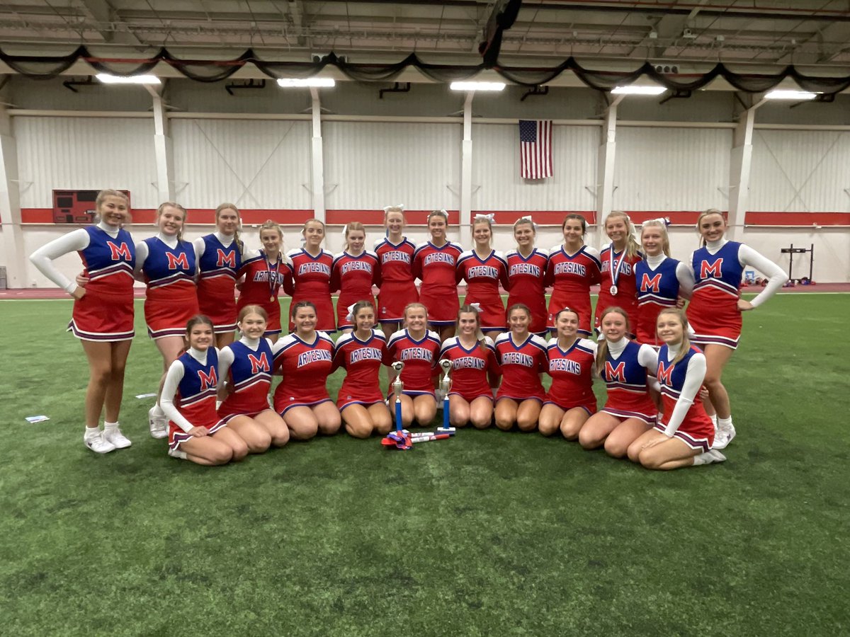 ArtesianCheer's tweet photo. Top Cheer and Top Chant ❤️📣💙 @ArtesianNation @AwesomeArties @BellCatMHS https://t.co/zCXSKF9Beh