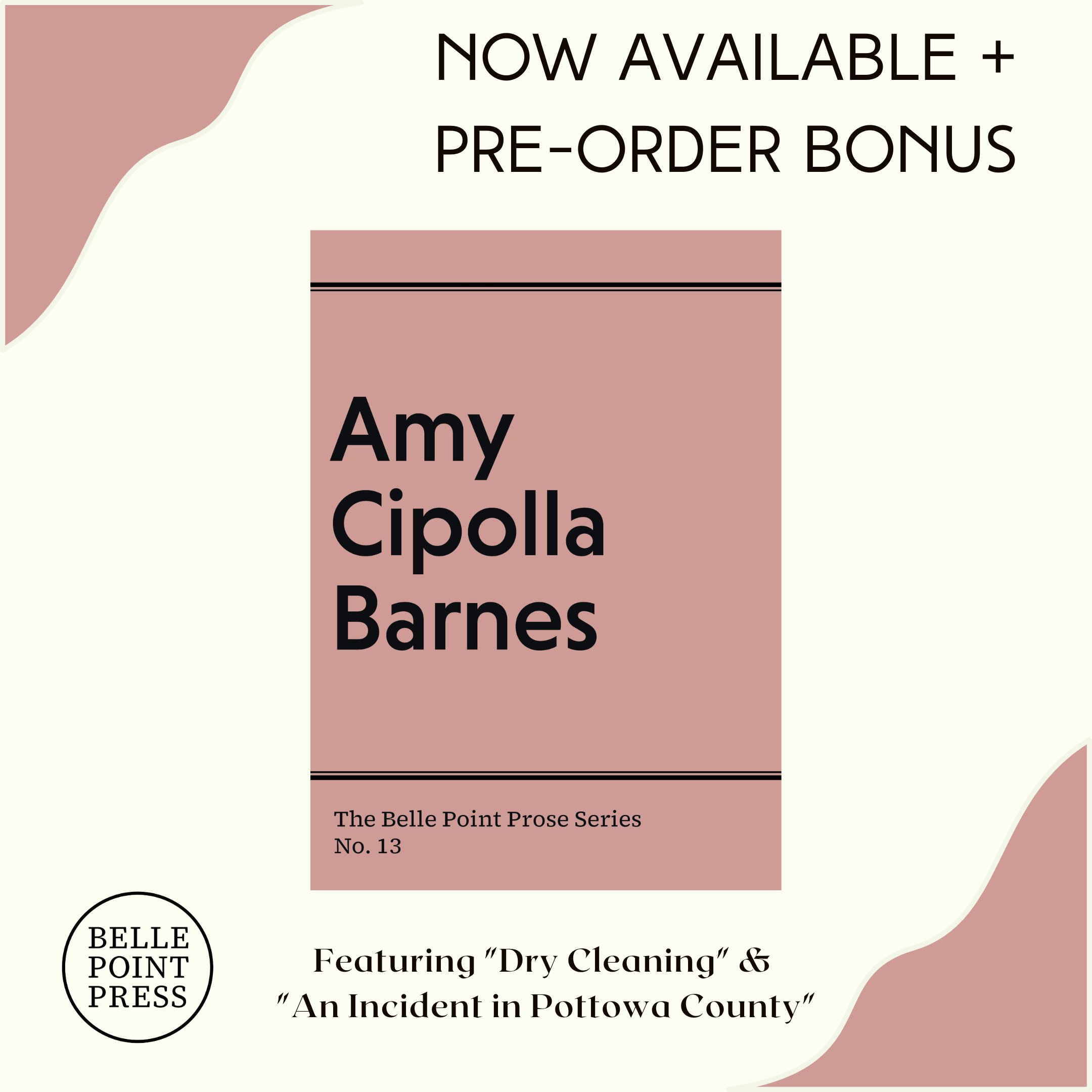 Belle Point Press on Twitter "Check out our latest Prose Series