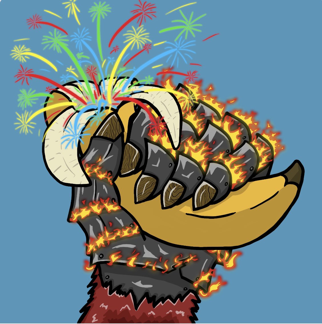 WildBill420N's tweet photo. @GameStopNFT Fireworks last July @crazyfarmer_ 🥳🎆 https://t.co/2oB5miqgiO