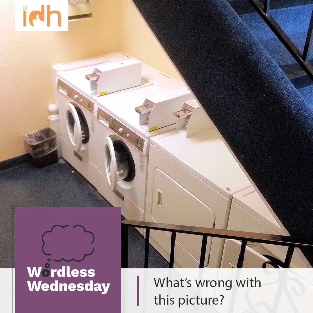 Bucknutmike's tweet image. Do you have an answer for this Wordless Wednesday?

What section of any code prohibits the situation shown here? In the event of a fire, this hotel stairway serves as an emergency exit enclosure.

Read what has been said by others: ms.spr.ly/6012gFmX6

#DoorCode #FireExit