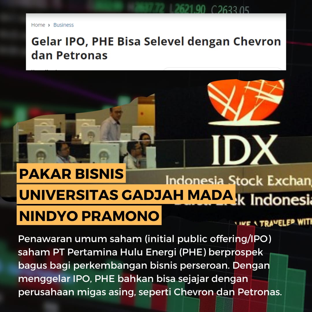 LuckyPaddyTips's tweet photo. Dengan IPO maka PHE bisa selevel dengan chevron dan petronas #IPO #PTPHE #pertamina #bumn #IndonesiaMaju https://t.co/pT5dm8Rbkc