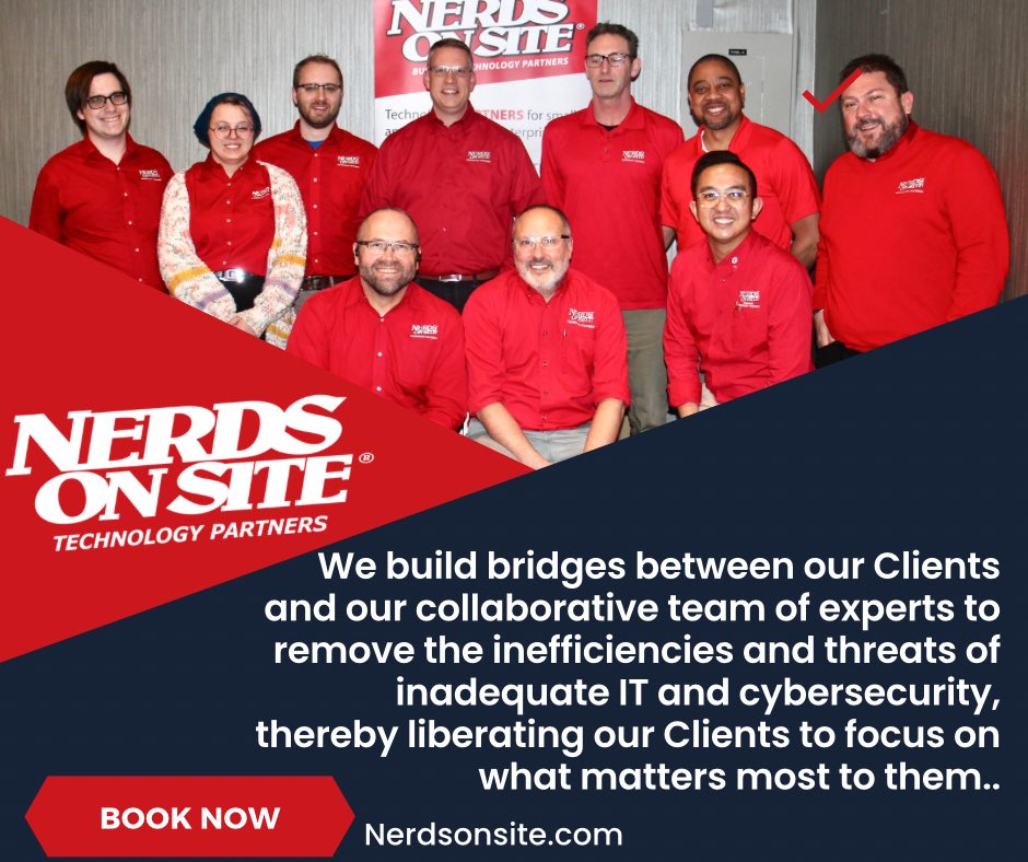 noslethbridge's tweet photo. We make IT more Productive, Profitable, and, Pleasurable for our Clients. #Noslethbridge #Lethbridge #YQL #NerdsOnSite #Nerdsonsitelethbridge #IT #lethbridgealberta #lethbridgebusiness #lethbridgelocal #lethbridgeliving
#lethbridgesmallbusiness https://t.co/m8ehvLJYhQ