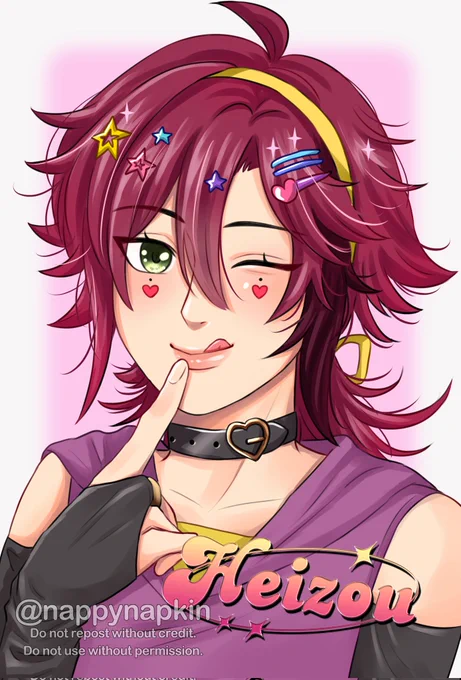 Heizou photocard design!   #heizou #ShikanoinHeizou #genshinimpact #原神