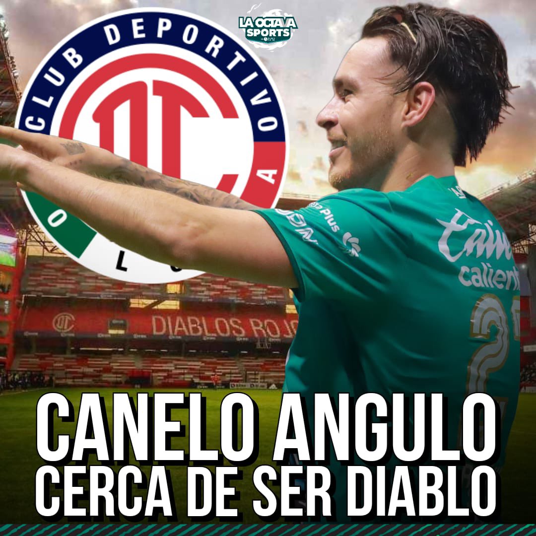 laoctavasports's tweet photo. CERCA DEL INFIERNO 👹
Jesús Angulo podría reforzar al Toluca y unirse al resto del plantel en los próximos días 🤩
El 'Canelo' llegaría procedente del León y firmaría por tres años con el equipo choricero 👌
#TeDaMásEmociones #Toluca #CaneloAngulo #León https://t.co/8TZGKEb8Ff