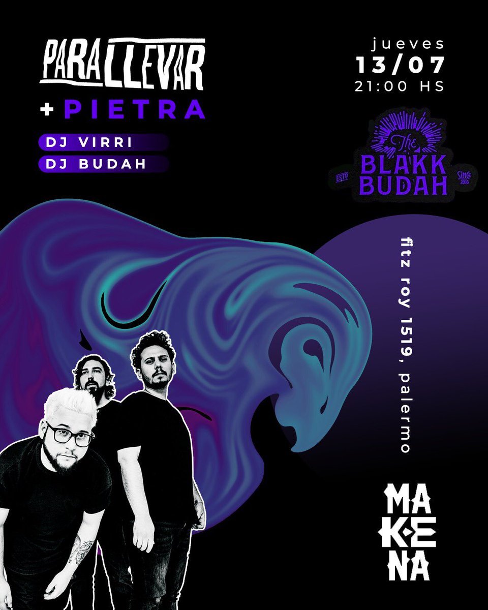 Hoy en <a href="/Makenaclub/">MAKENA CANTINA CLUB</a> tocamos a las 22:00 horas puntual 💎