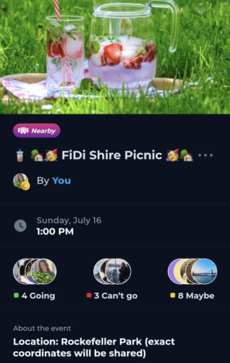 Fidi Shire Picnic ✨
Join OneRoof to see what's happening closest to you! 
oneroofapp.page.link/VMV2pyT5U19TWm…