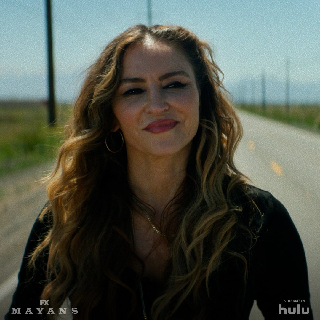 It's not the bike, it's the life. @dreadematteo returns as Wendy in FX's Mayans. Now streaming on Hulu.