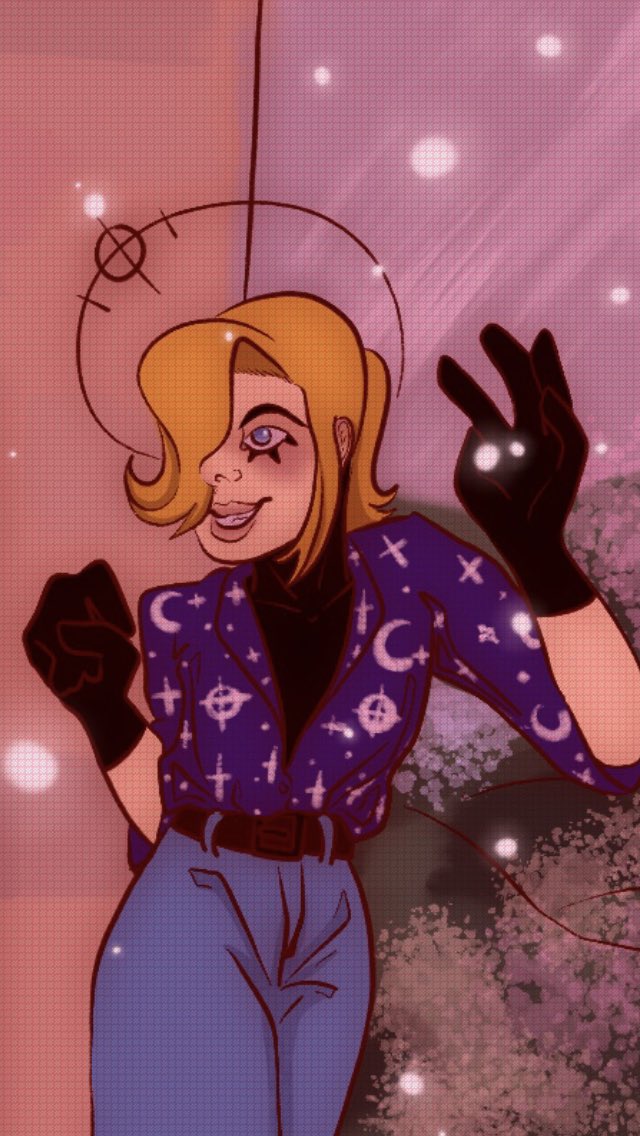 FurryVexx's tweet photo. First ever art attack I forgot to post was on Einherjar ! 
This fella reminded me of a wizard and who better than Howl from Studio ghibli to have as a theme for em?💅

#studioghibli #howlsmovingcastle #wizardoc #artfight #artfightvampires #artfight2023 #teamvampire https://t.co/SFAipYR31Y