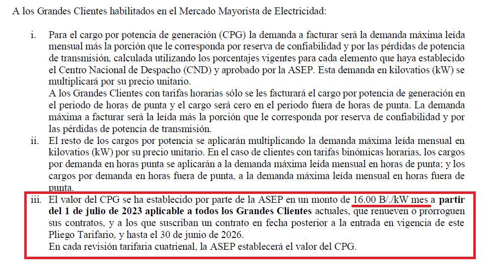 NanikSinghC's tweet photo. Asep presenta Resolución para Consulta Pública de Tarifa Eléctrica de EDEMET y EDECHI. 

🚨CPG de Grandes Clientes en 16.00USD/kW. Esto afectará ahorros 📉💸de #GrandesClientes 🏭🏢🏬existentes y limitará entrada de nuevos Grandes Clientes. 

#Asesoría #MercadoEléctrico⚡️ https://t.co/v913Cr18g3