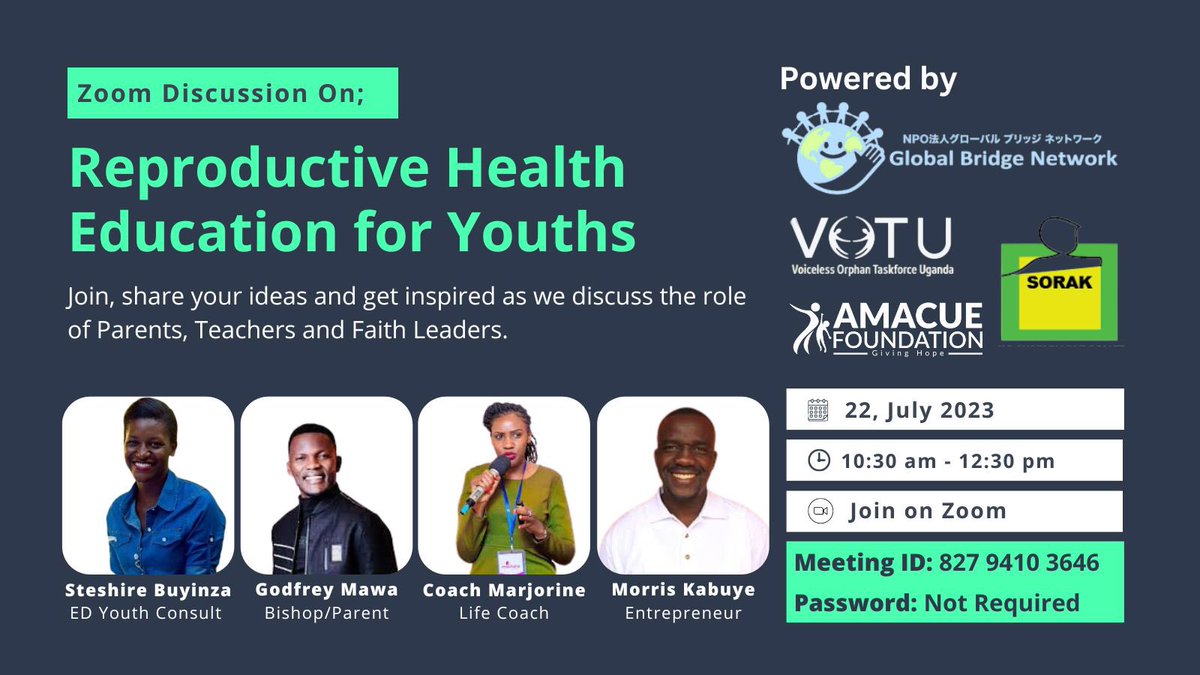 Happening this month. …. . Don’t miss out!! 

To all in support of the girl-child in Uganda…, 

Global Bridge Network <a href="/gbninfo/">GBN</a> presents you. 👇👇👇👇

#WomenEmpowerment