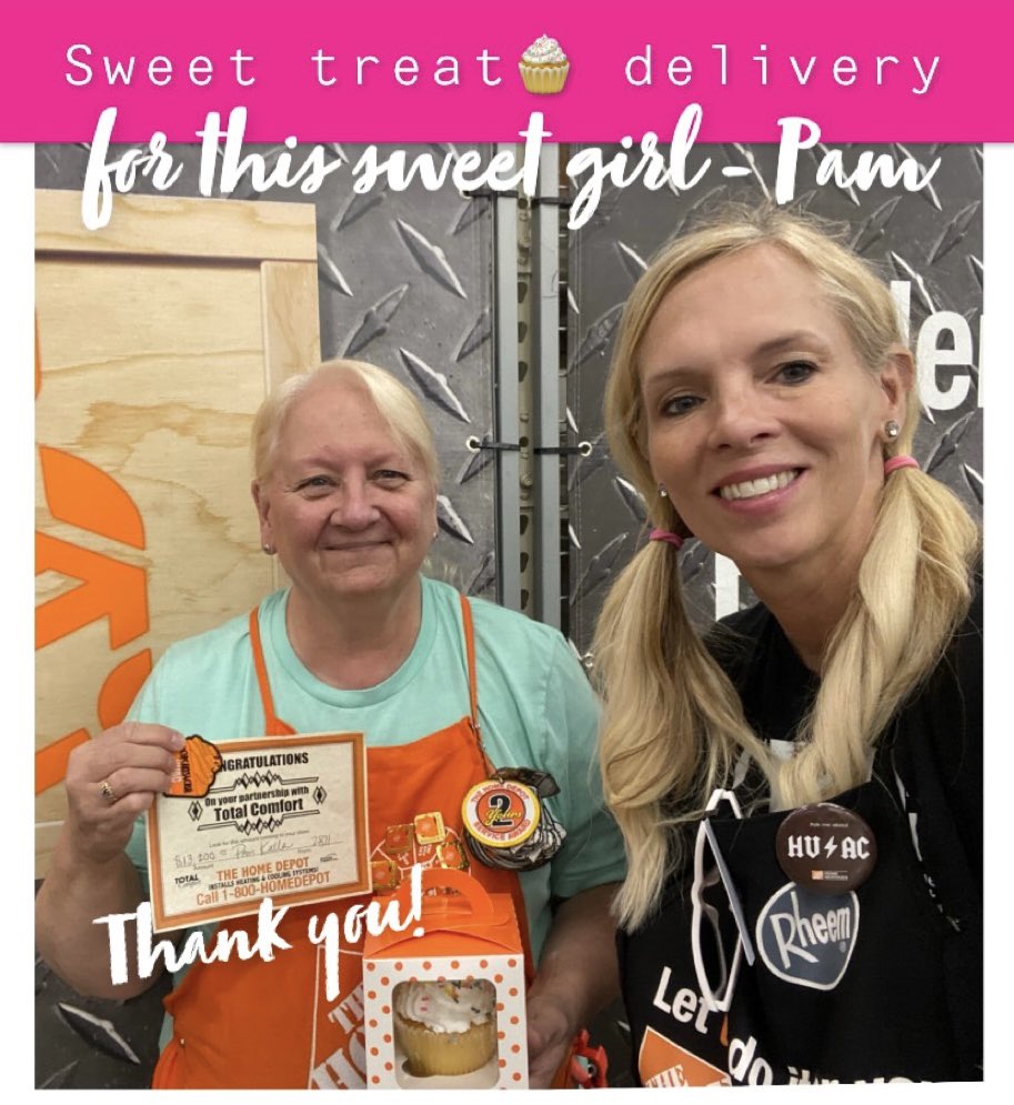 Total Comfort (@tcomforthvac) on Twitter photo This girl is crushing it 🙌🤩‼️Third one this year!! Thanks Pam for putting in a lead that turned into a sweet sale for your team 2️⃣8️⃣1️⃣1️⃣ 🙌🧁🤩‼️ You are amazing &🔥🔥🤩‼️Yahooo‼️#cupcakes4cash #hvac #crushingit #ProudPartners <a href="/THDhvac/">Viviane Essex</a> <a href="/CampSweenScott/">Scott Sweeney</a> <a href="/philgill/">Phil Gill</a> This girl is crushing it 🙌🤩‼️Third one this year!! Thanks Pam for putting in a lead that turned into a sweet sale for your team 2️⃣8️⃣1️⃣1️⃣ 🙌🧁🤩‼️ You are amazing &🔥🔥🤩‼️Yahooo‼️#cupcakes4cash #hvac #crushingit #ProudPartners <a href="/THDhvac/">Viviane Essex</a> <a href="/CampSweenScott/">Scott Sweeney</a> <a href="/philgill/">Phil Gill</a>