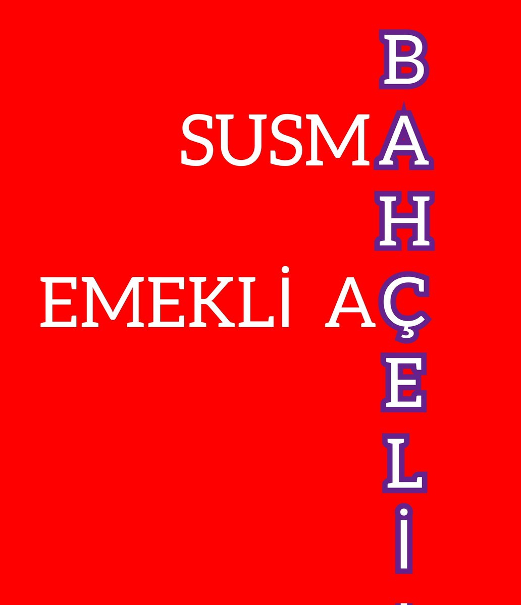 TAG TAG 
👇
#EmekliAçSusmaBahçeli

Emekliye reva görülen zam ile yaşamanın bir FORMÜLÜ var mı?

Her zaman cefayı çeken bu Millet, SEFALETE  sürükleniyor. 

Yaşama ÖL deniliyor.

Kendilerine HAK görülen, bize çok görülüyor. 

Susma Sayın <a href="/dbdevletbahceli/">Devlet Bahçeli</a>
Gereğini bekliyoruz