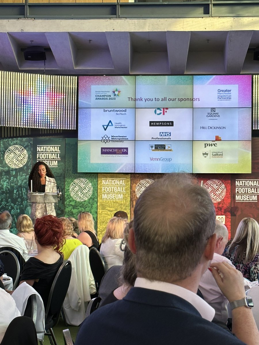 AllerstonPaul's tweet photo. 🌟 Proud to sponsor "Employer of the Year" award at the GM Health and Care Partnership ceremony. Congrats to the deserving winner and inspiring finalists! Let's celebrate organisations that prioritise their employees and shape a brighter future. #EmployerOfTheYear @HD_Health https://t.co/b0aVfcsrre