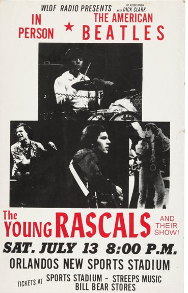 On July 13th 1968, The Young Rascals performed at the Orlando Sports Stadium in Orlando, Florida.
#TheYoungRascals #Concert #History