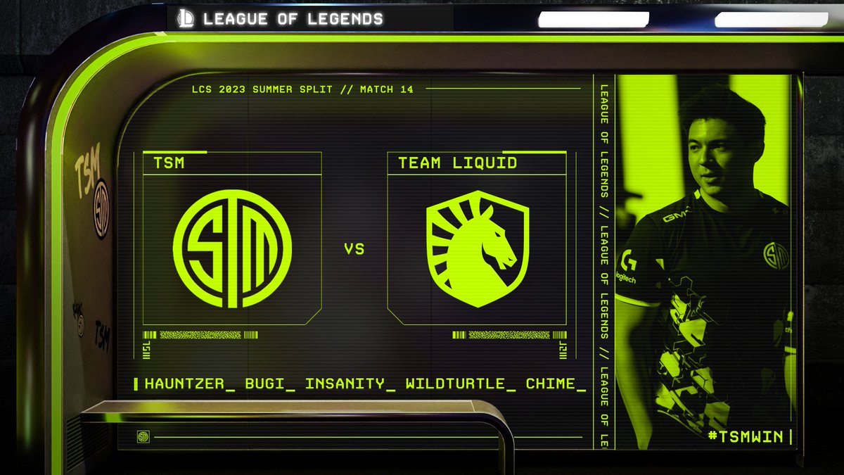 tsmreport's tweet photo. [#TSMLCS] - FROM ALGS STRAIGHT TO LCS!

It's nonstop #TSMWIN action today, and we've got a rivalry grudge match on our hands!

📺 https://t.co/85kKXz7WJA https://t.co/ggInnVlycY