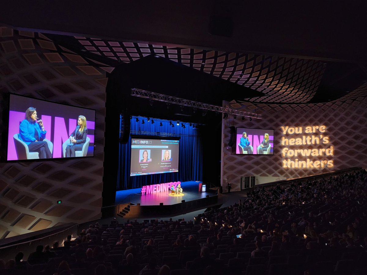 doctor_vik's tweet photo. Google's Chief Health Officer, @KBDeSalvo reiterated what will no doubt characterise the future healthcare workforce 

"AI won't replace clinicians but clinicians who use AI will replace those who don't"

Thanks to @TheInstituteDH for a fantastic few days at #MEDINFO23 https://t.co/8FQOz3i11a