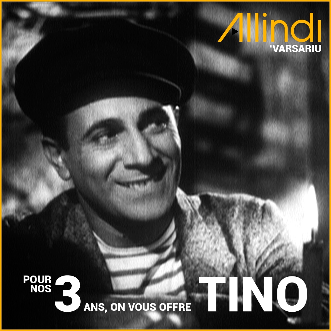 U primu d'aostu, à 9 ori di a sera in u <a href="/festilama/">Festival de Lama</a>, festighjemi u nostru annivarzariu. U rigalu : #Tino, catadori-piscadori, vìttima di spiculatori è eletti clanisti, in un Paisolu Corsu... Un filmu di u 1944.