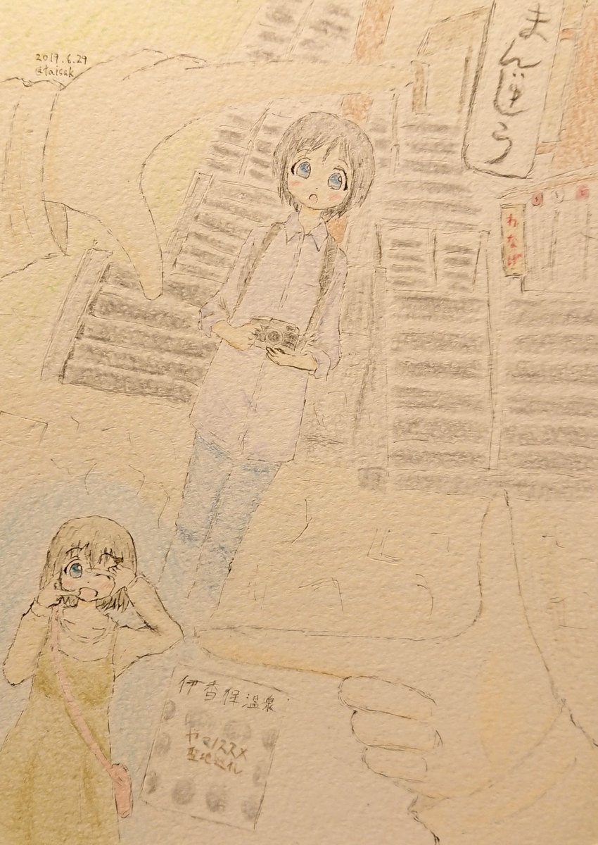 #見た人は無言でストーリー性を感じさせる