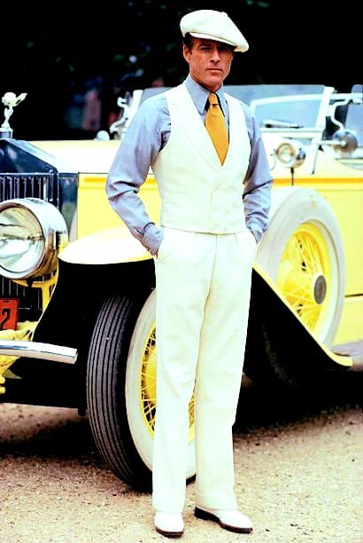 RT @hkb73: Robert Redford as Jay Gatsby, and The 1928 Rolls-Royce Used In the 1974 Film 