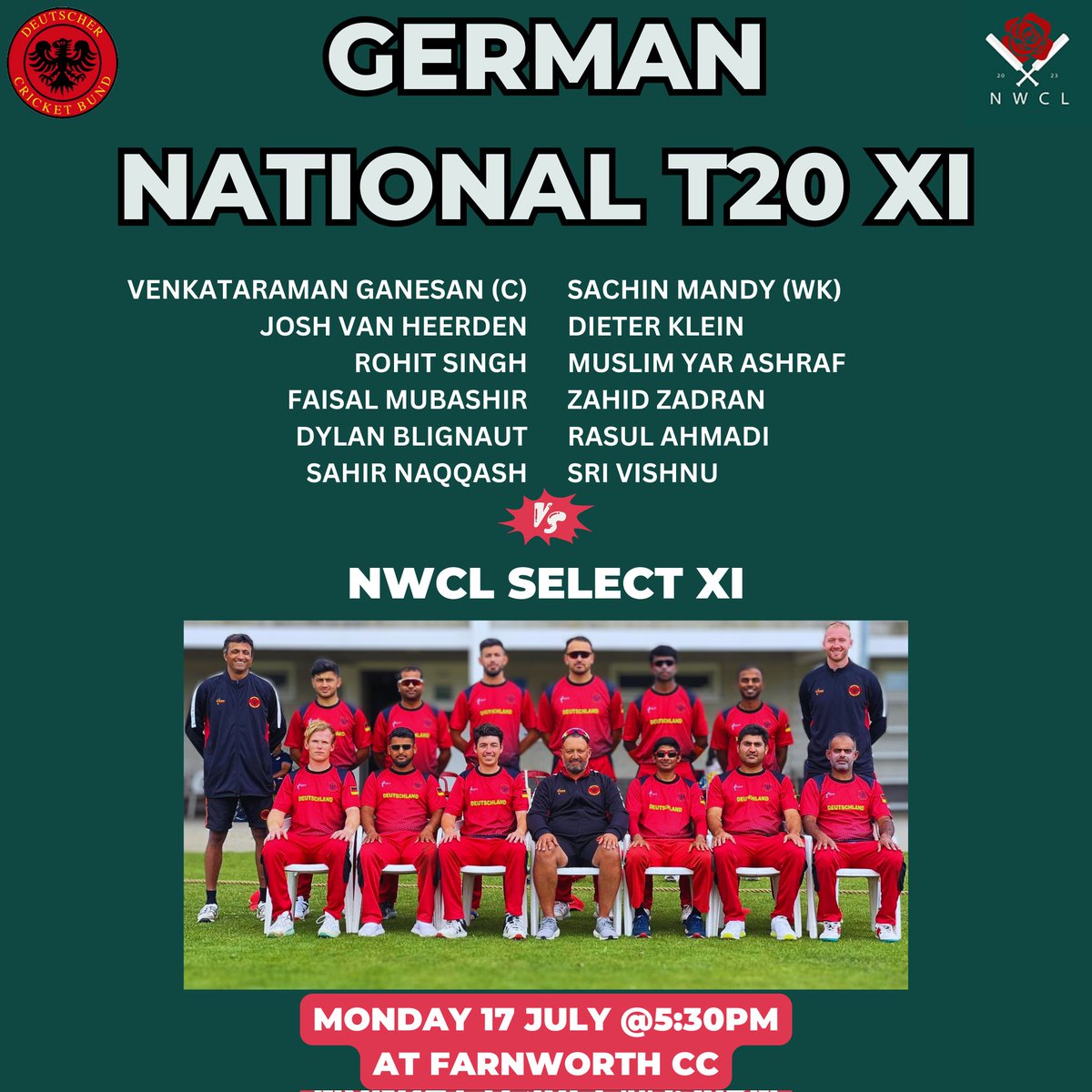 NorthWest Cricket League tweet media