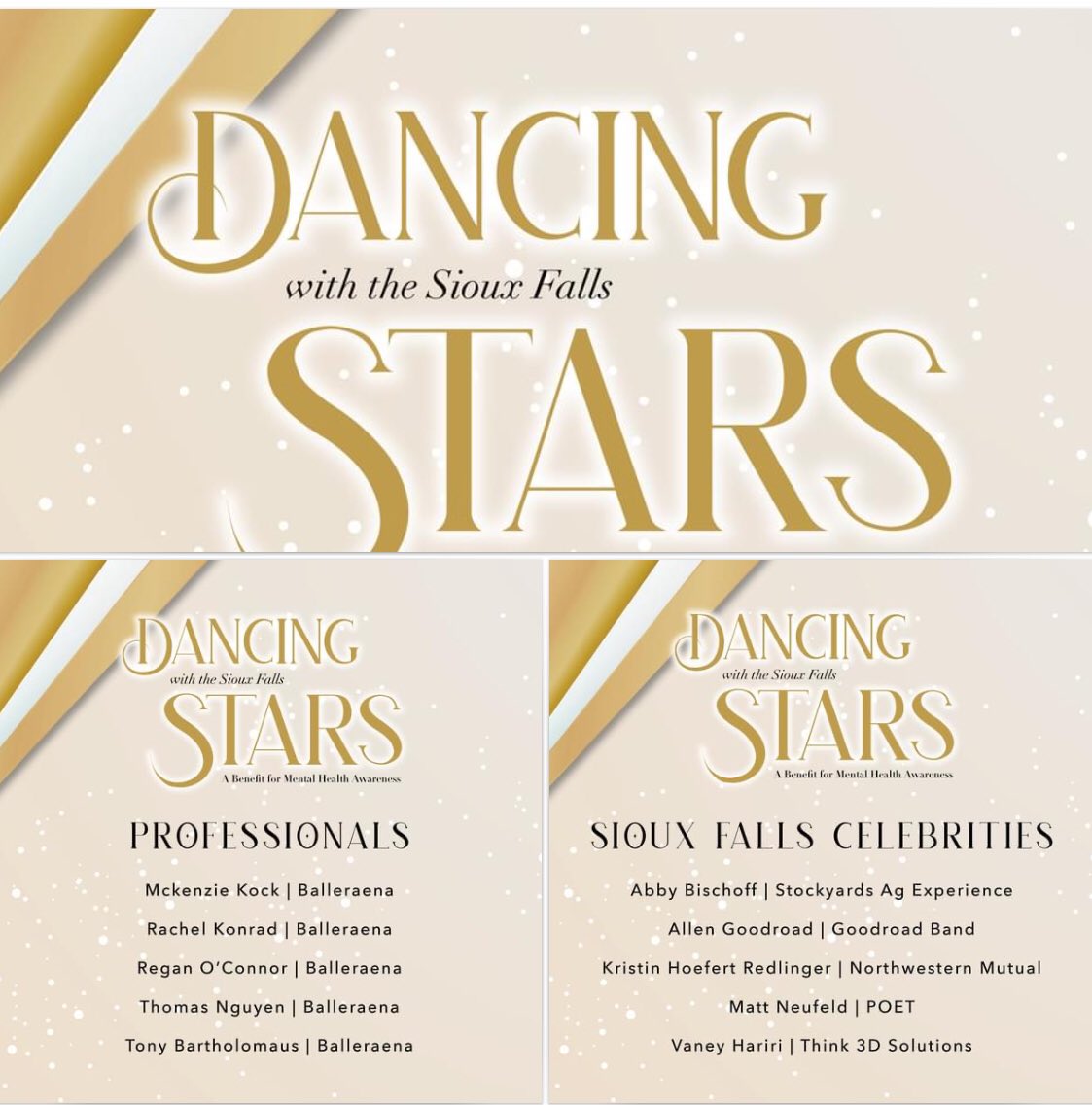 Have you gotten your tickets to this year’s Dancing with the Sioux Falls Stars yet? The evening will be packed with outstanding performances by Sioux Falls celebrities and their professional dance partners.
This is an experience you don’t want to miss. https://t.co/xC37AuPc2x https://t.co/SJj726flqQ