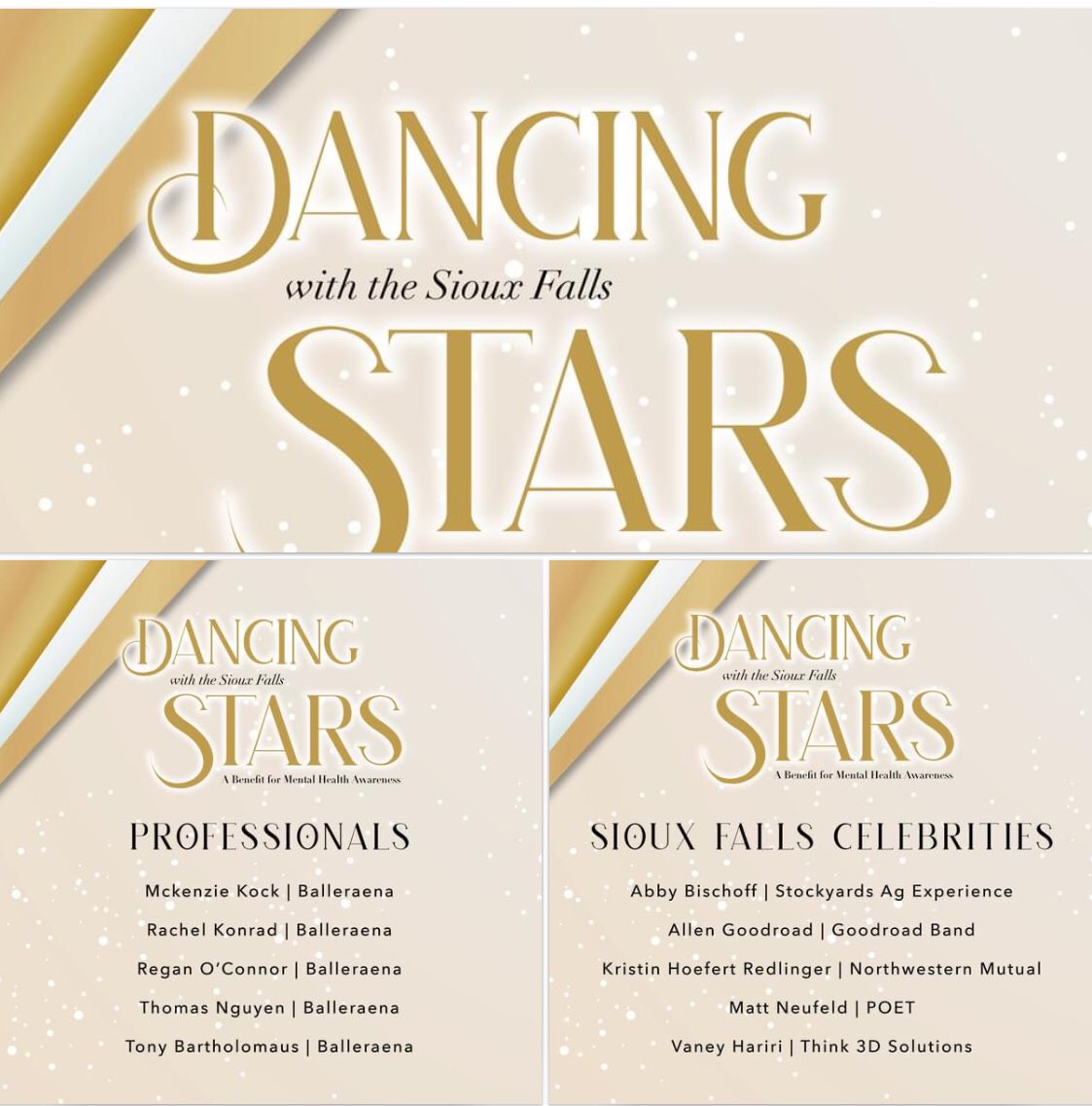 Have you gotten your tickets to this year’s Dancing with the Sioux Falls Stars yet?  The evening will be packed with outstanding performances by Sioux Falls celebrities and their professional dance partners. 
This is an experience you don’t want to miss.  https://t.co/xC37AuPc2x https://t.co/SJj726flqQ