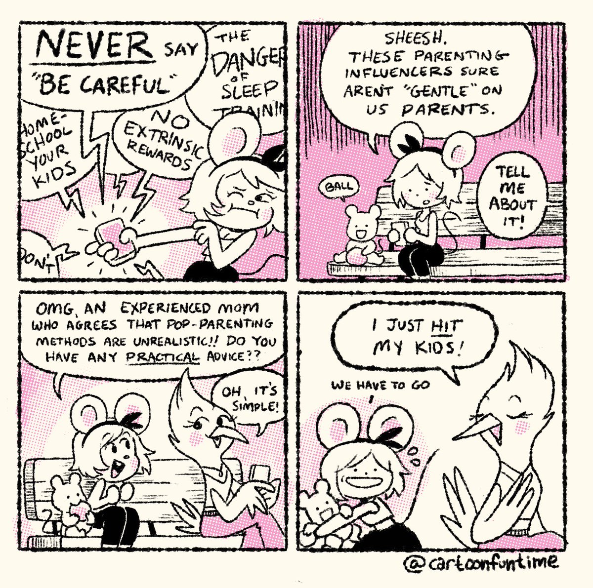 cartoonfuntime's tweet image. The Mousewife 08: Which Way, Western Mom