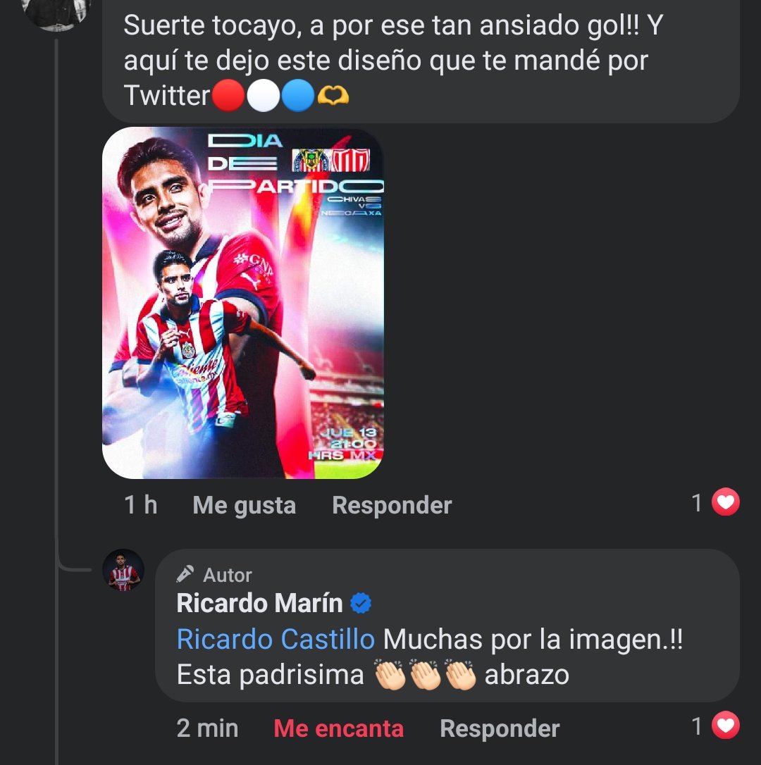 No sé logro aquí, pero en su facebook si 🫶🫶 agradecido!!