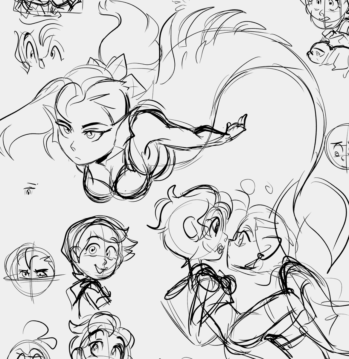 I just wanted to let you know from here because the truth is that I still don't know how patreon's notifications work. But for the patrons, I wanted to tell you that just like here I'm going to make a poll so you can vote for the next publication, haha Lumity and more Lumity XD