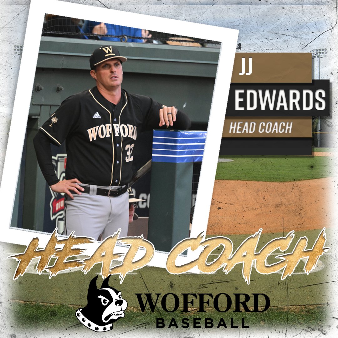 Introducing the 35th head coach in Wofford Baseball history, JJ Edwards!