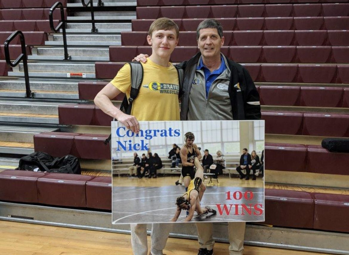 NVaranelli's tweet photo. Best coach and made boys into men. Still knows how to keep it old school, congrats coach! @dlyberge https://t.co/6GzUkWGAxl