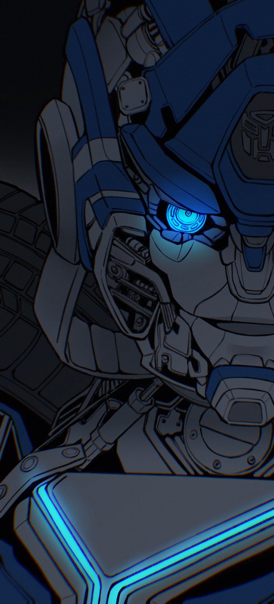 ミラージュくんの目が、闇の中でも輝いてる、まるで夜空を映した宝石みたいでめっちゃ綺麗で大好きだ💙🩶

#トランスフォーマー #Transformers #mirage