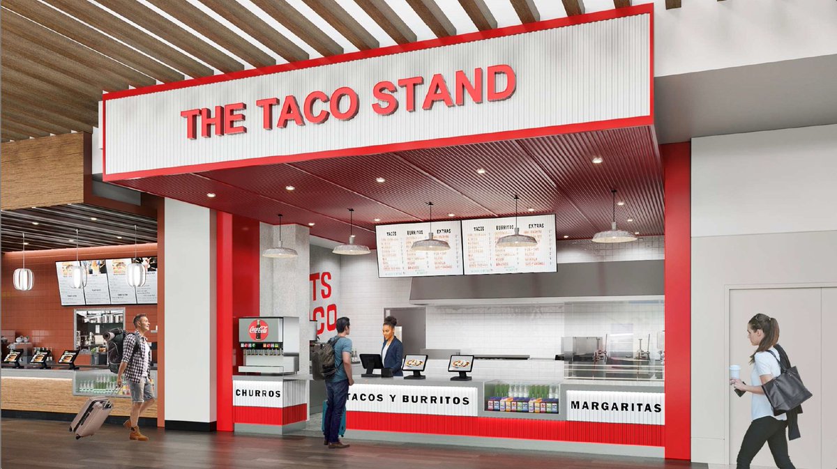 SanDiegoAirport's tweet photo. It's official, the New Terminal 1 will be tasty and brimming with #SanDiego style and flavors. 

We are happy to welcome these newly approved restaurants and retail stores to #NewT1 

For a full list and descriptions click here: https://t.co/mPdmVBM8aF https://t.co/67WOVlUCnT