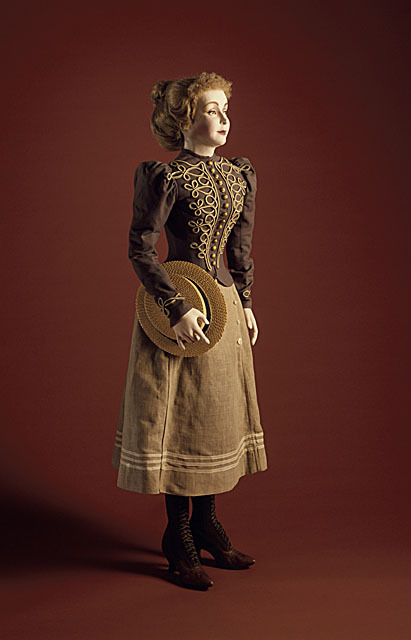 RT @wikivictorian: Cycling ensemble, 1898. Los Angeles County Museum of Art. https://t.co/nhoOnnuaxM