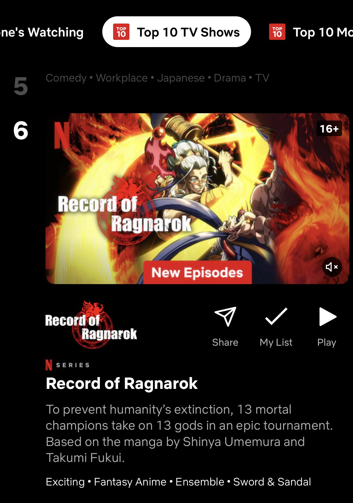 Record of Ragnarok BR - Agora é Oficial a segunda temporada de Shuumatsu  foi confirmada oficialmente pelo perfil no twitter, esta é uma imagem  comemorativa para a segunda temporada 😁🎉 Link