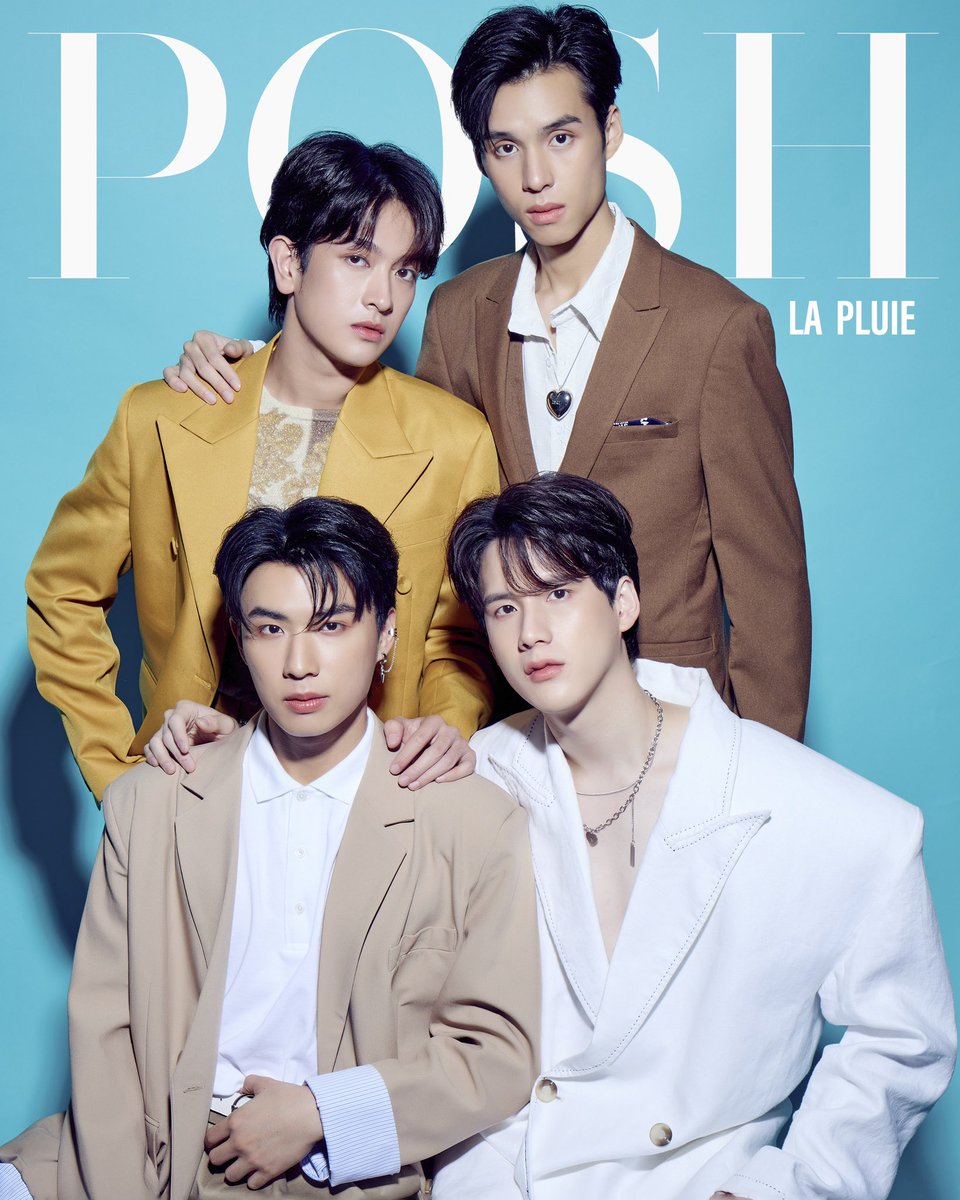 Raikantopinido's tweet photo. ¡Los actores Pee, Title, Coopter y Suar de #LaPluieSeries en la portada de la revista Posh!
Link https://t.co/E2RfVX1ZRs
Recuerden que este sábado es el capitulo final de la serie.
#LAPLUIETHESERIESxPOSH #BL #poshmagazine #blfans #blthai #thailand #blseries #boyslove #boy https://t.co/pgYuLwJIRA