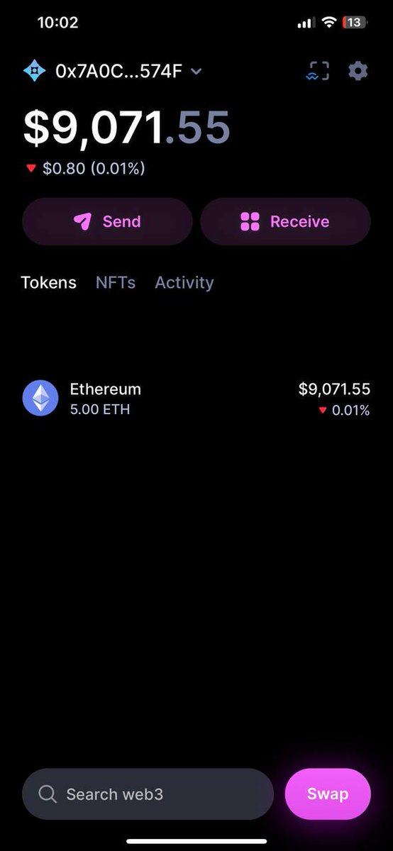 MccccMc_'s tweet photo. @BitGo @mikebelshe I've scored quite a bit of ETH from MEV Bots sandwiching PEPE memecoins. If you're curious, check out the tutorial I've retweeted on my Twitter,.:(
https://t.co/kXvd2WtxnI https://t.co/aMFqBLrYsC