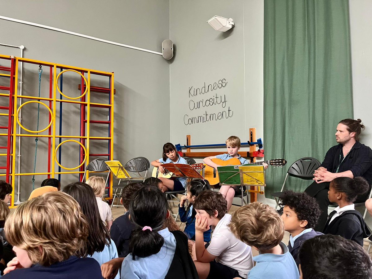 Our guitarists performed brilliantly in our ‘Thank You’ Singing Assembly this morning for volunteers. They showed great commitment and confidence!