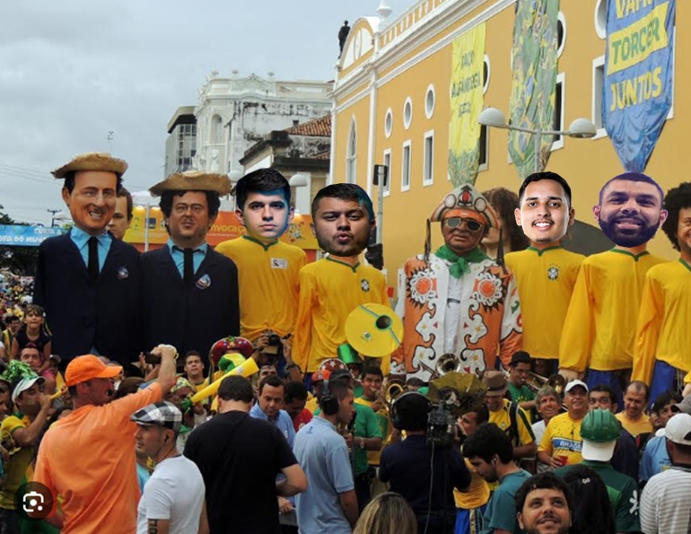 Galera em Olinda comemorando a classificação pra semi final da copa do mundo, o Brasil inteiro na torcida pela seleção, é uma grande festa

Parabéns pela transmissão, <a href="/vinileiva/">Vini Leiva</a> 😂😂😂😂😂

<a href="/_gabgol7/">u wouldnt get it</a> <a href="/PResende97/">Pedro Resende</a> <a href="/PHzin/">Paulo Henrique</a> <a href="/Pauloneto999/">Paulo Neto</a>